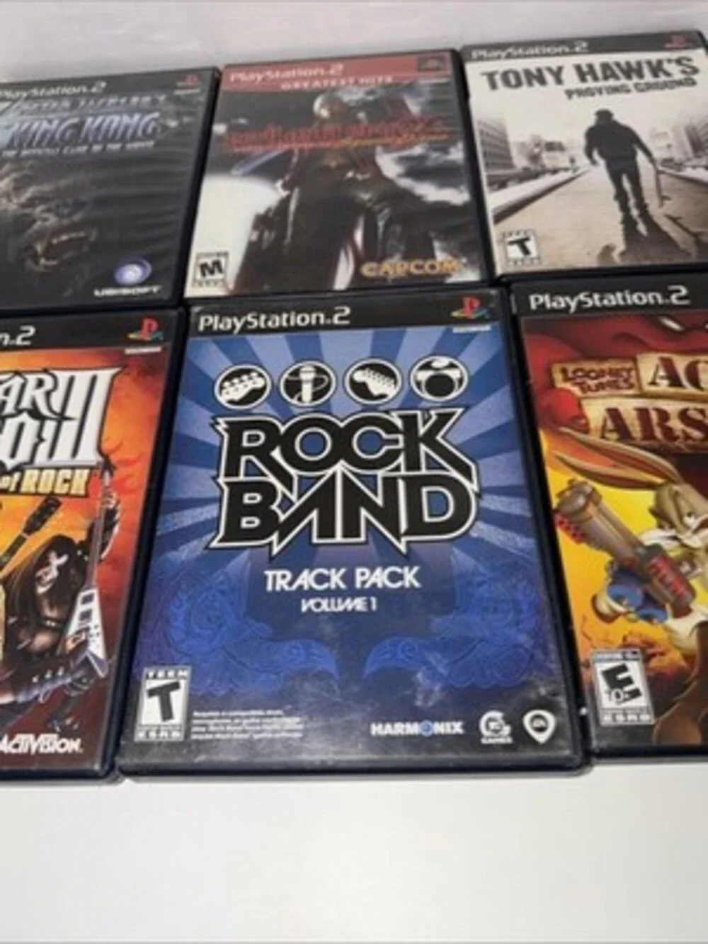 Lot Of 6 PS2 Video Games All May Need Resurfacing All Untested